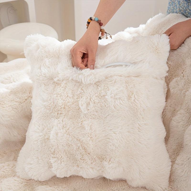 Molly Mutt Couch Cover - Soft, Cozy, and Non-Slip Plush Sofa Protector