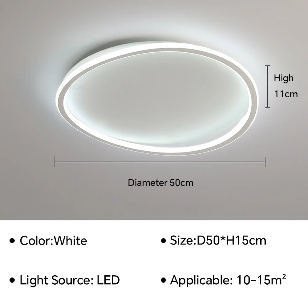 Modern LED Ceiling Chandelier Lamp - Ideal for Living, Dining Room, Bedroom, Children's Room, Study Hall - Elegant Home Decor Lighting Fixture Lustre