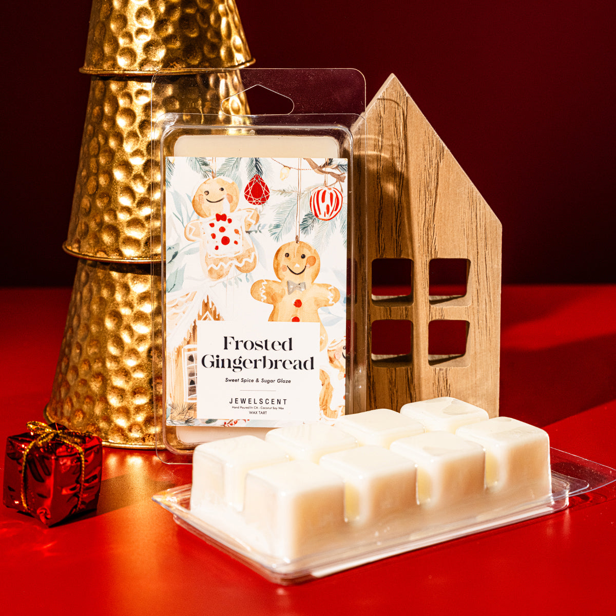 Frosted Gingerbread Jewelry Wax Tart